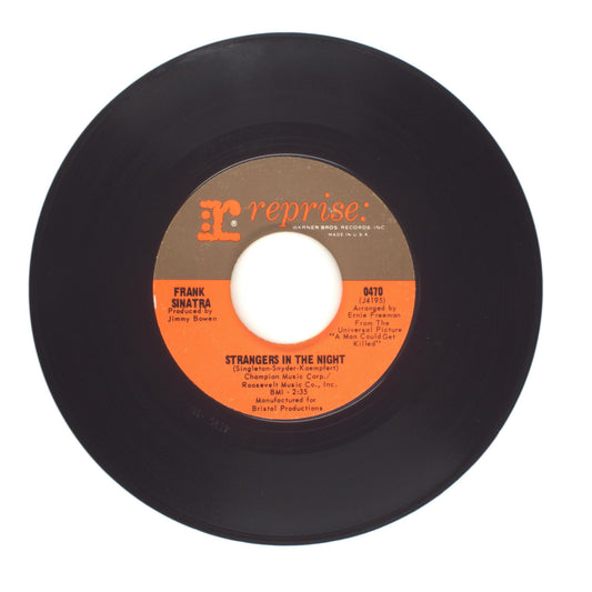 Frank Sinatra - Strangers in the Night; Oh, You Crazy Moon - Vinyl 45 RPM 7"