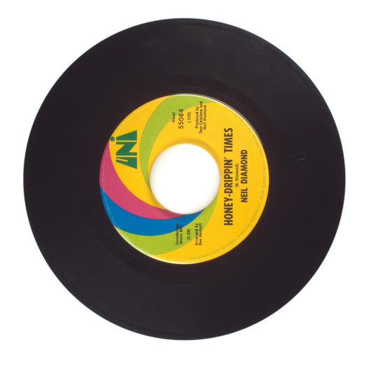 Neil Diamond - Honey-Drippin' Times; Sunday Sun - Vinyl Record 45 RPM 7"