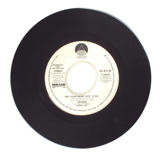 Xavion - Eat Your Heart Out - Vinyl Record 45 RPM 7"