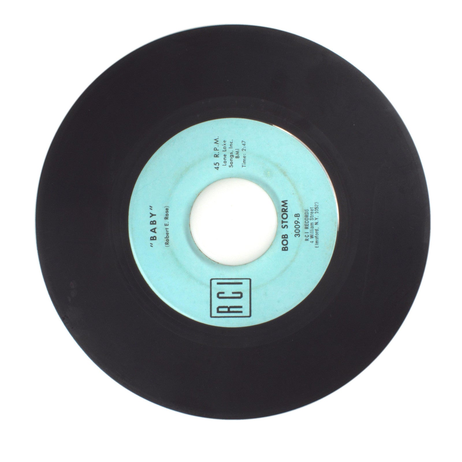 Bob Storm - Baby; Frauline Rosalie - Vinyl Record 45 RPM 7"