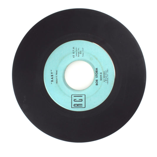Bob Storm - Baby; Frauline Rosalie - Vinyl Record 45 RPM 7"