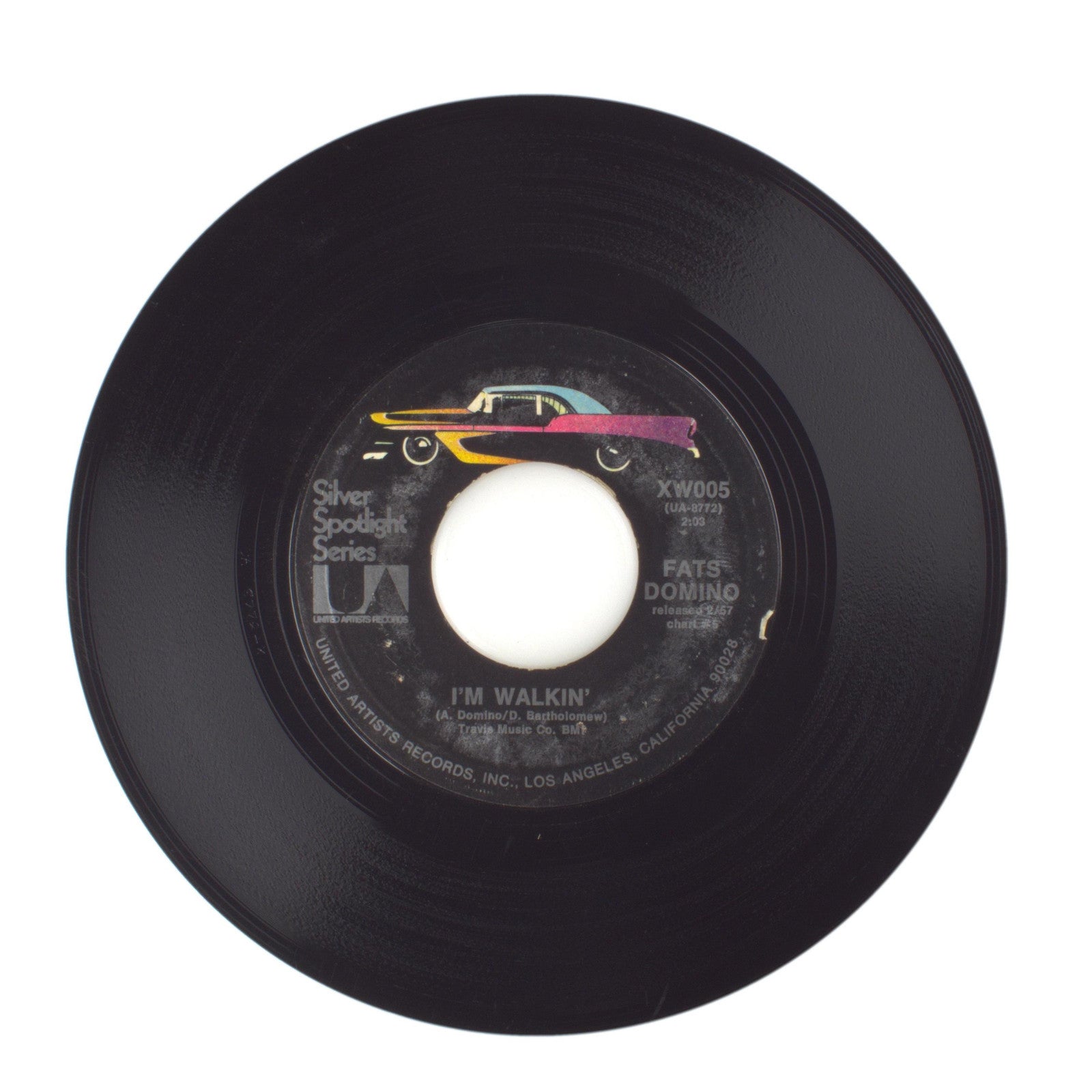 Fats Domino - I'm Walkin'; One Night - Vinyl Record 45 RPM 7"
