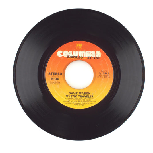 Dave Mason - Mystic Traveler; We Just Disagree - Vinyl Record 45 RPM 7"