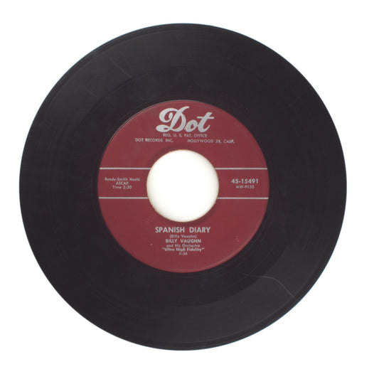 Billy Vaughn - Spanish Diary; When the White Lilacs Bloom Again - 45 RPM 7"