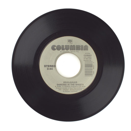Shalamar - Dancing In The Sheets; Dancing In The Sheets (Instrumental) - 45 RPM