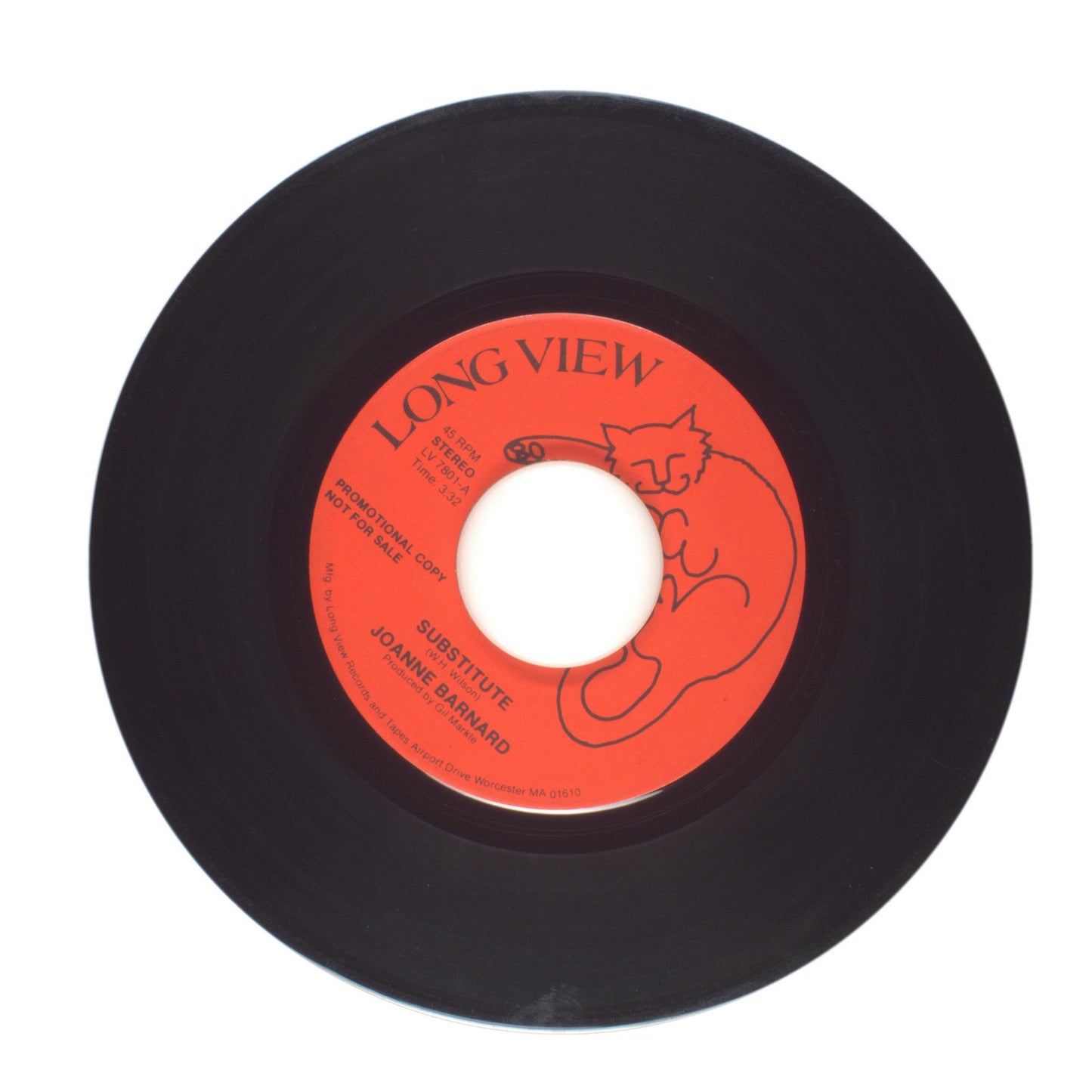 Joanne Barnard - Substitute - Vinyl Record 45 RPM 7"