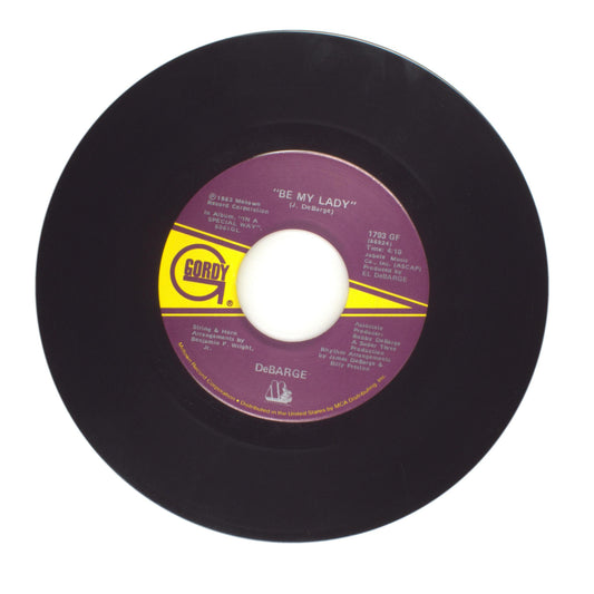 DeBarge - Be My Lady; Who's Holding Donna Now - Vinyl Record 45 RPM 7"
