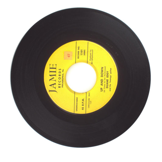 Duane Eddy - Up and Down; Moovin' N' Groovin' - Vinyl Record 45 RPM 7"