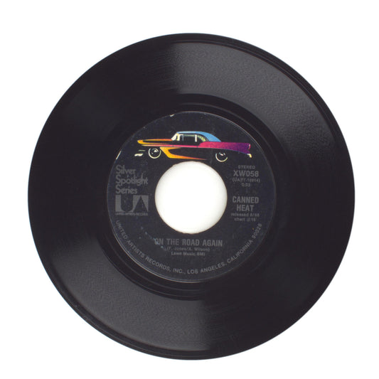 Canned Heat - On the Road Again; Time Was - Vinyl Record 45 RPM 7"