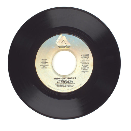 Al Stewart - Midnight Rocks; Constantinople - Vinyl Record 45 RPM 7"