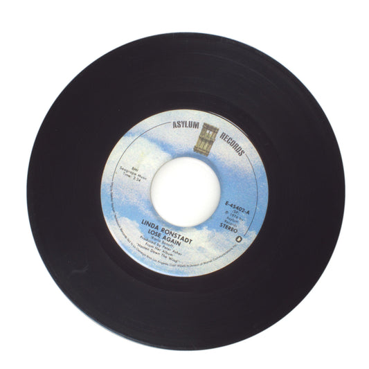 Linda Ronstadt - Lose Again; Lo Siento Mi Vida - Vinyl Record 45 RPM 7"