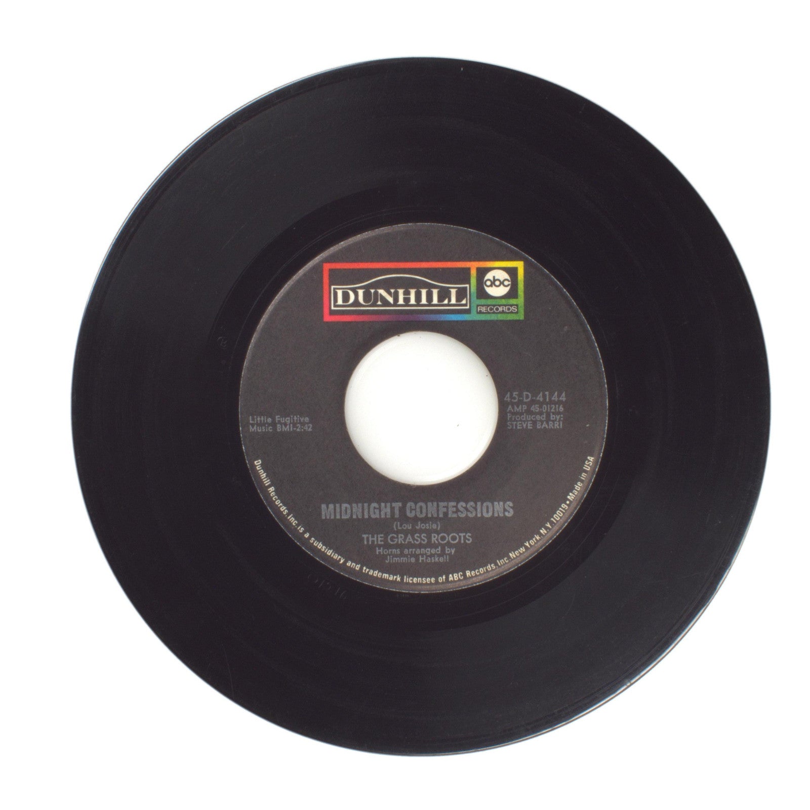 The Grass Roots - Who Will You Be Tomorrow; Midnight Confessions - 45 RPM 7"