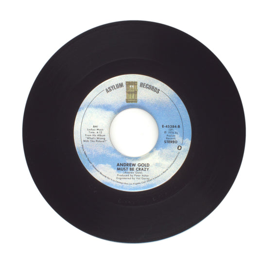 Andrew Gold - Must Be Crazy; Lonely Boy - Vinyl Record 45 RPM 7"