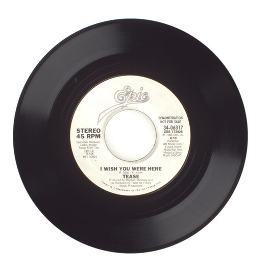 Tease - I Wish You Were Here - Vinyl Record 45 RPM 7"