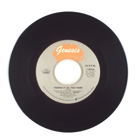 Genesis - Taking It All Too Hard; Silver Rainbow - Vinyl Record 45 RPM 7"