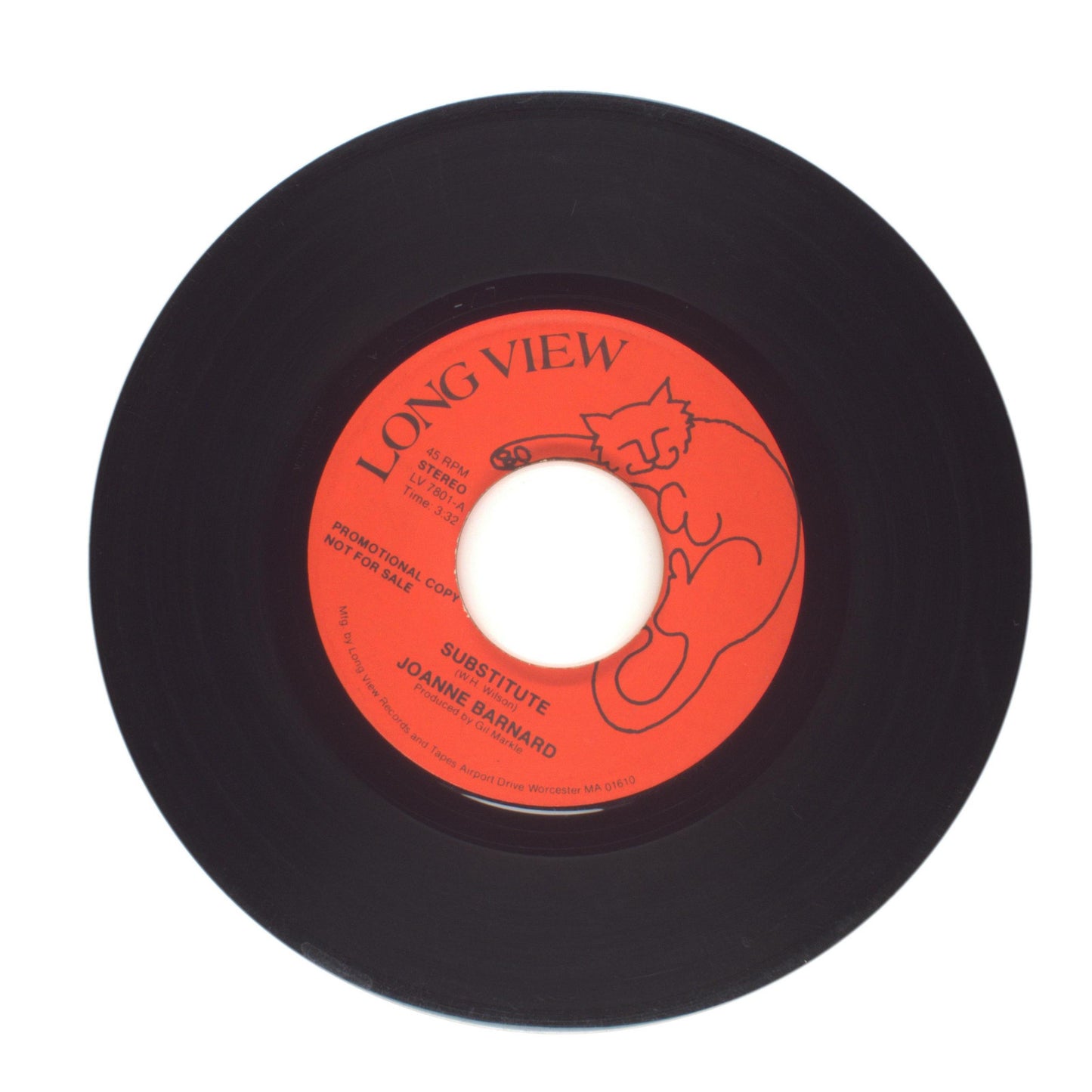 Joanne Barnard - Substitute - Vinyl Record 45 RPM 7"