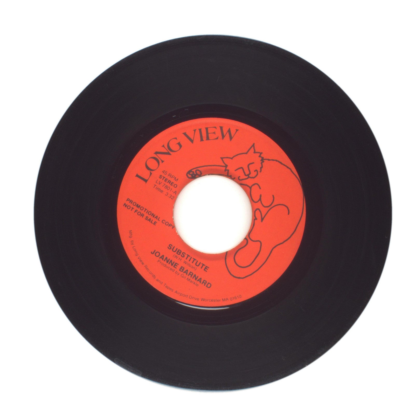 Joanne Barnard - Substitute - Vinyl Record 45 RPM 7"