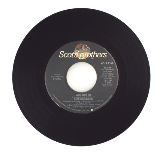 Fred Knoblock - Why Not Me; Can I Get a Wish - Vinyl Record 45 RPM 7"