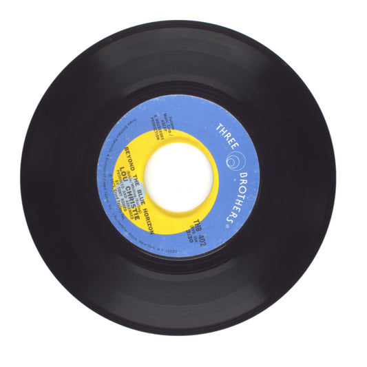 Lou Christie - Beyond the Blue Horizon; Saddle the Wind - Vinyl Record 45 RPM 7"
