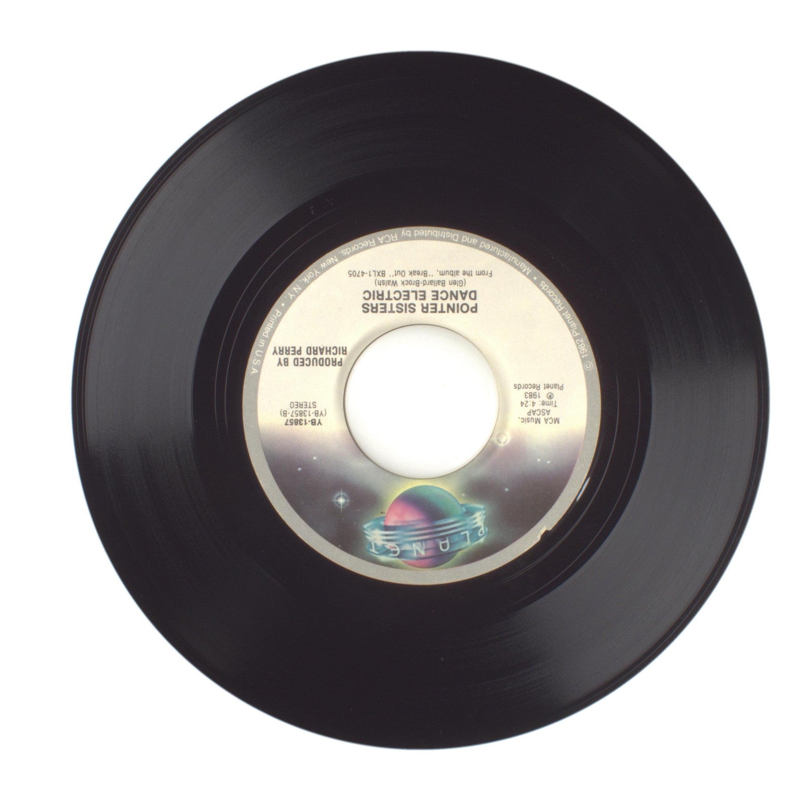 Pointer Sisters - I'm So Excited; Dance Electric - Vinyl Record 45 RPM 7"