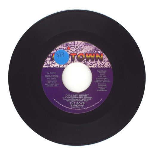 The Boys - Dial My Heart - Vinyl Record 45 RPM 7"