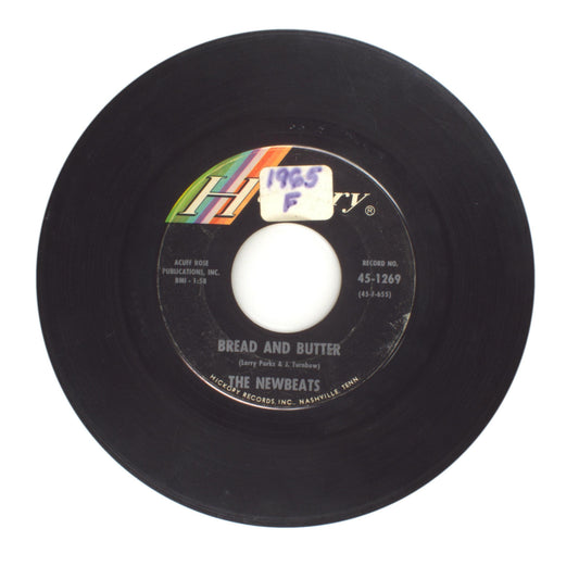 The Newbeats - Bread and Butter; Tough Little Buggy - Vinyl Record 45 RPM 7"
