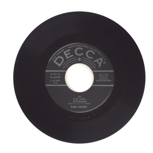 Earl Grant - The End (Of A Rainbow); Hunky Dunky Doo - Vinyl Record 45 RPM 7"