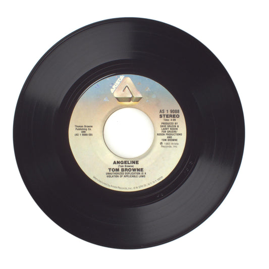 Tom Browne - Angeline; Rockin' Radio - Vinyl Record 45 RPM 7"