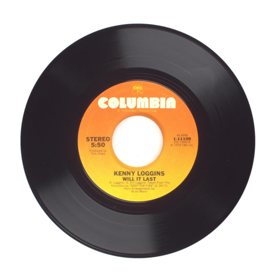 Kenny Loggins - Will It Last; This Is It - Vinyl Record 45 RPM 7"