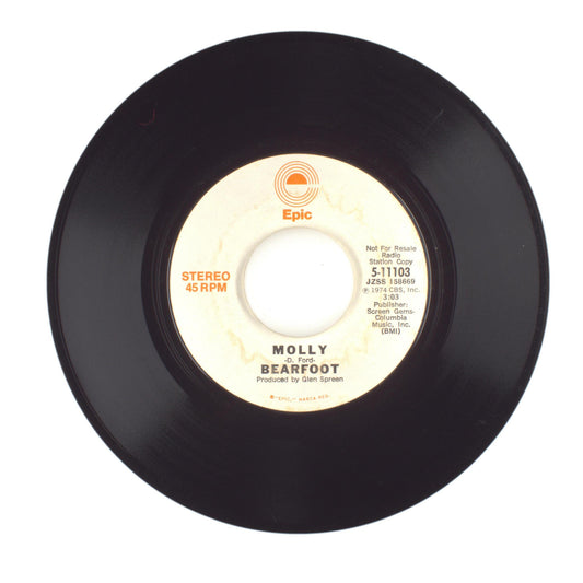 Bearfoot - Molly - Vinyl Record 45 RPM 7"