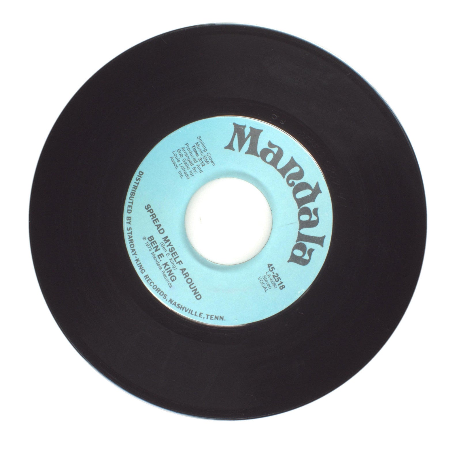 Ben E. King - Spread Myself Around - Vinyl Record 45 RPM 7"