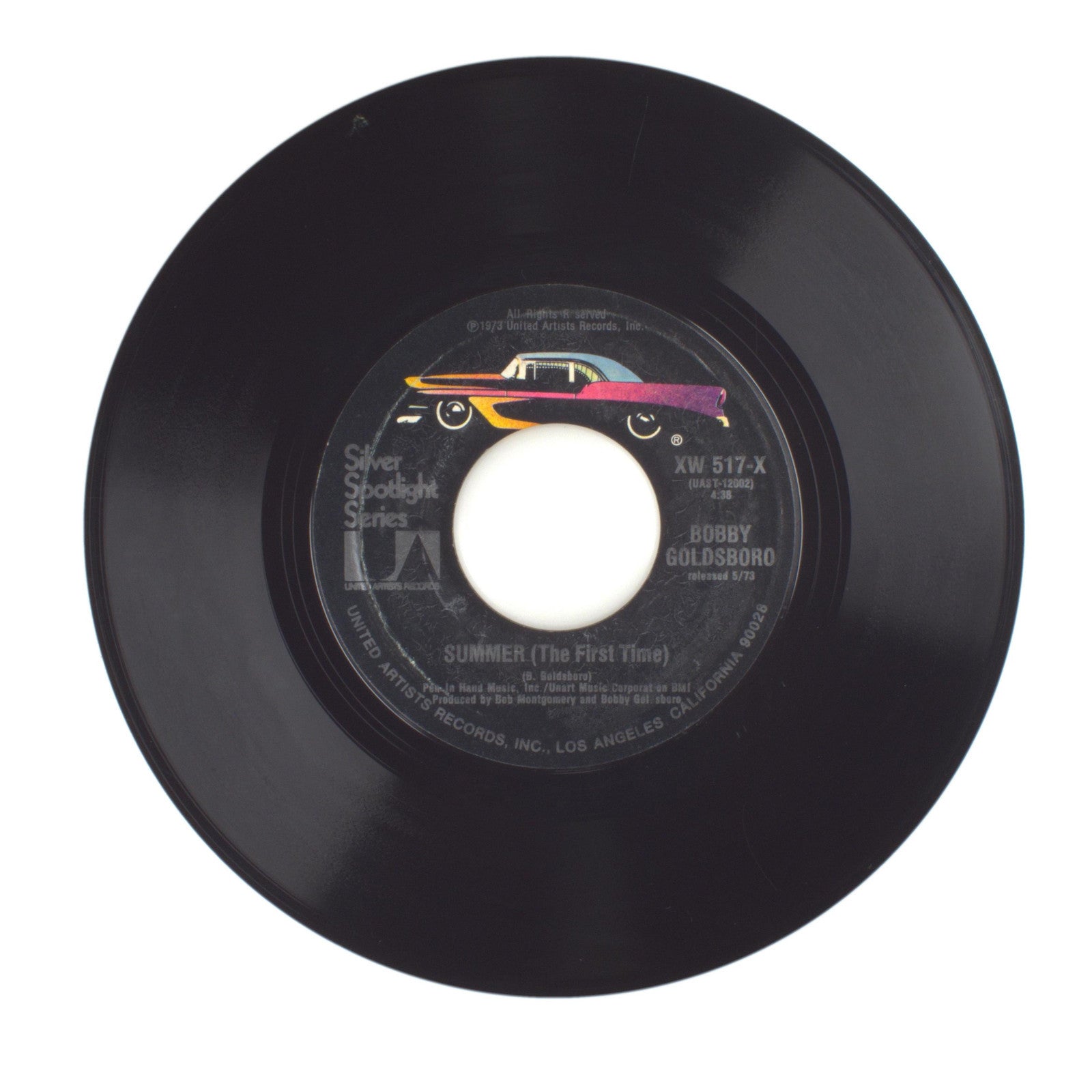Bobby Goldsboro - Marlena; Summer (The First Time) - Vinyl Record 45 RPM 7"