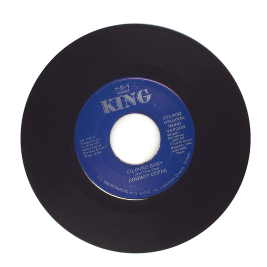 Cowboy Copas - Filipino Baby; Hillbilly Heaven - Vinyl Record 45 RPM 7"