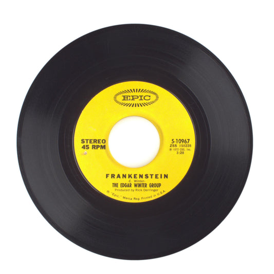 The Edgar Winter Group - Frankenstein; Undercover Man - Vinyl Record 45 RPM 7"