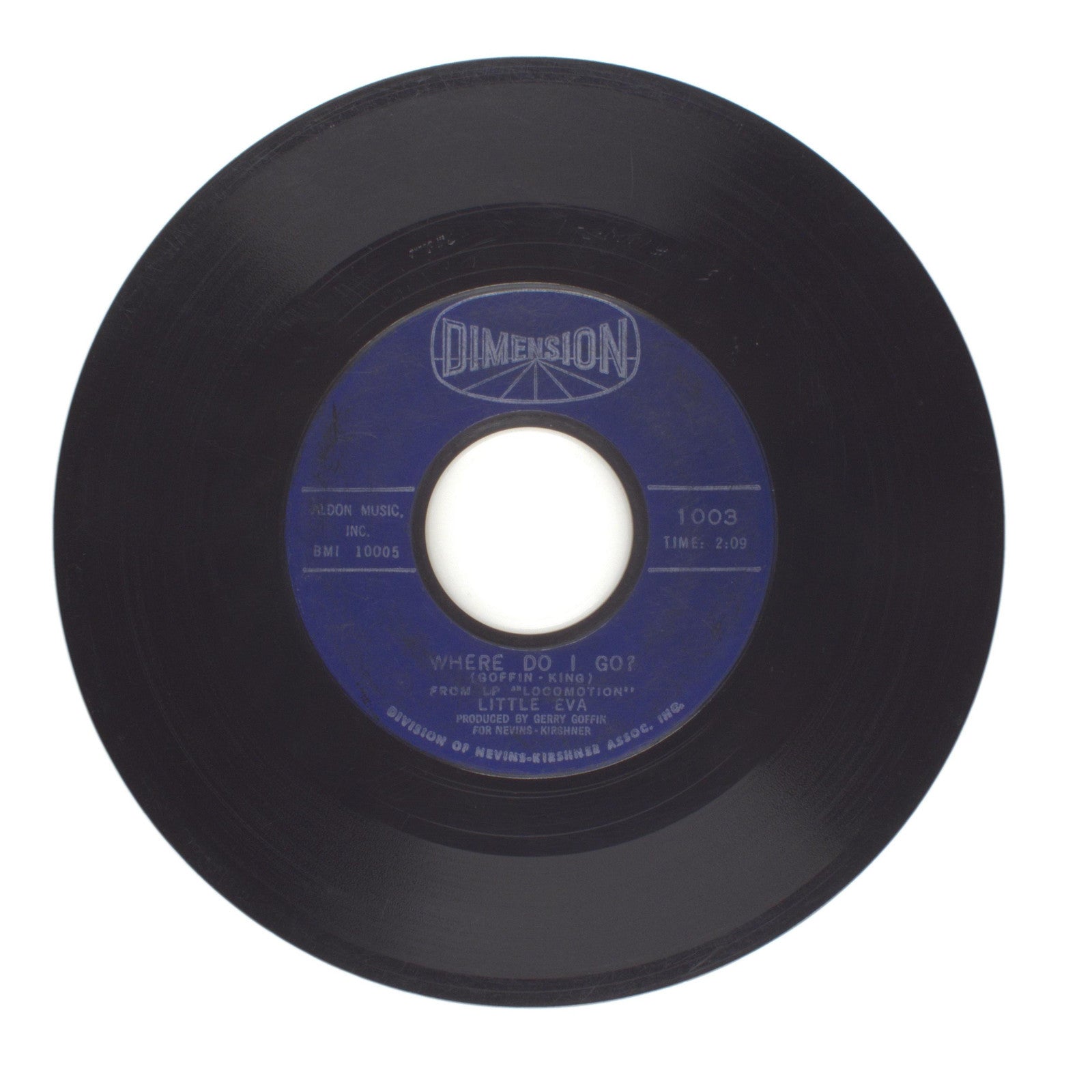 Little Eva - Keep Your Hands Off My Baby; Where Do I Go? - Vinyl 45 RPM 7"