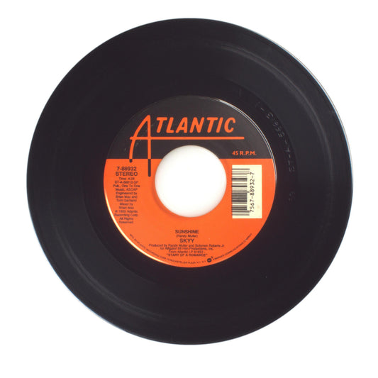 Skyy - Sunshine; Start of a Romance - Vinyl Record 45 RPM 7"