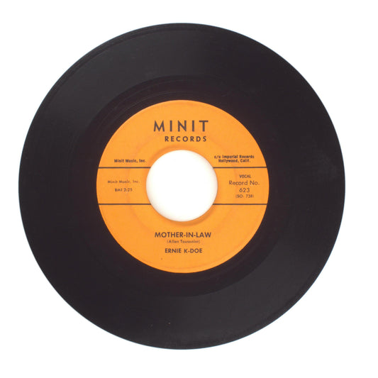 ERNIE K-DOE - MOTHER-IN-LAW; WANTED, $10,000.00 REWARD - Vinyl Record 45 RPM 7"