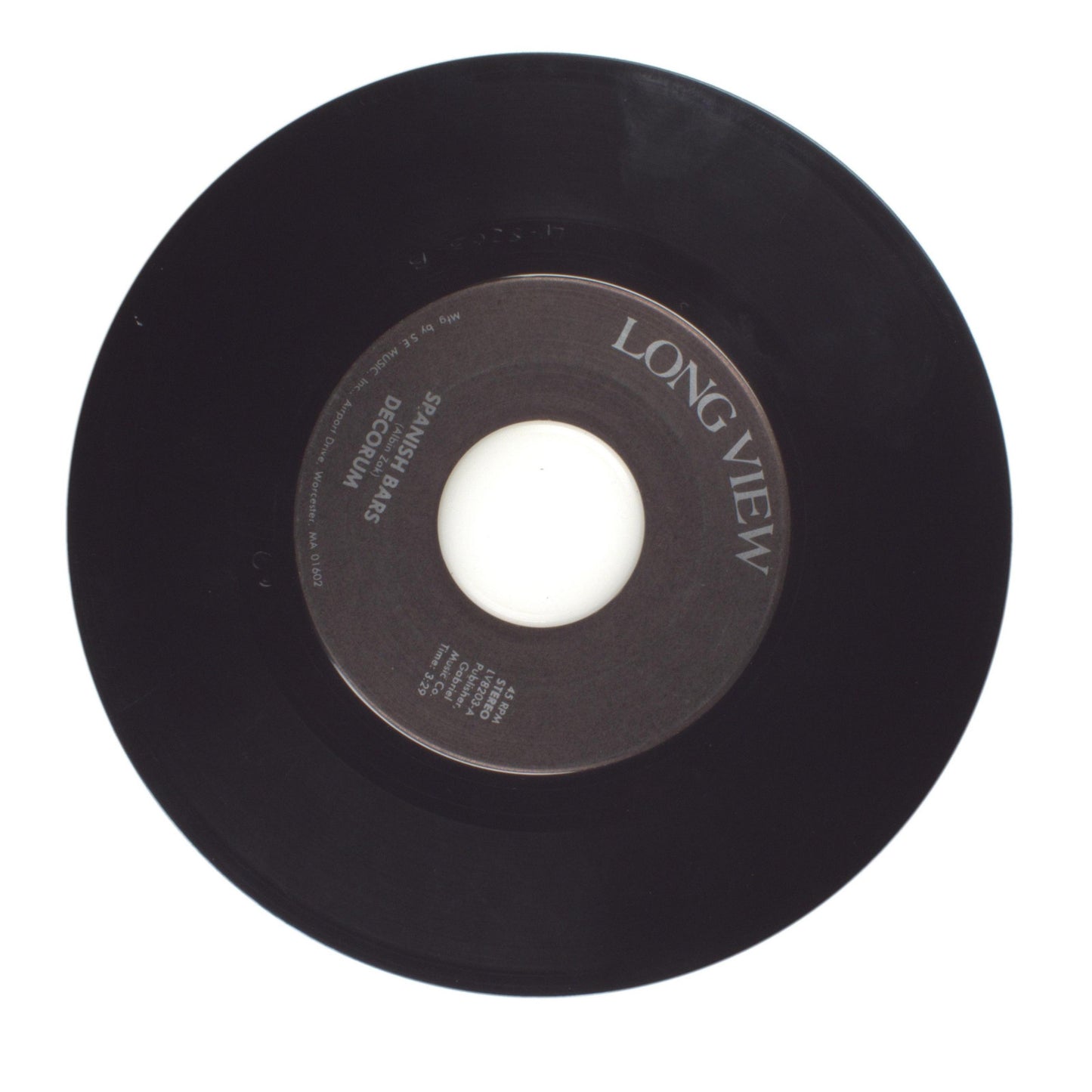 Decorum - Hold On Tight; Spanish Bars - Vinyl Record 45 RPM 7"