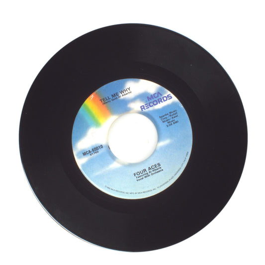 Four Aces - Tell Me Why; Love Is a Many Splendored Thing - Vinyl 45 RPM 7"