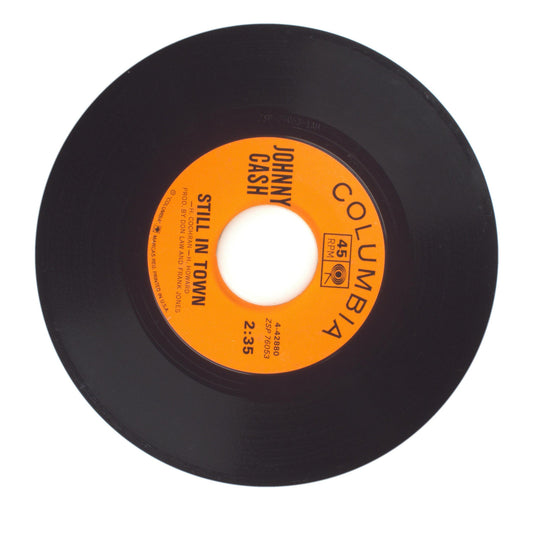 Johnny Cash - Still in Town; The Matador - Vinyl Record 45 RPM 7"