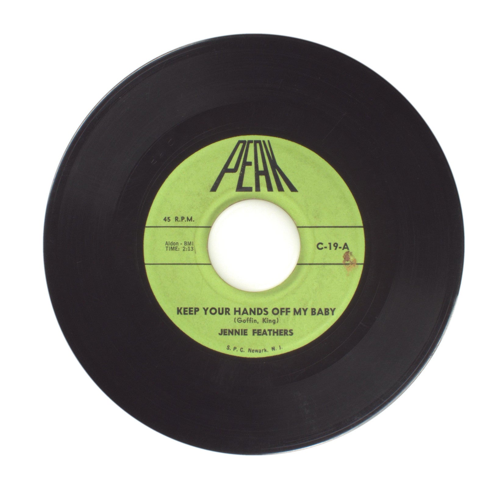 Ginny Starr; Jennie Feathers - Release Me; Keep Your Hands Off My Baby - 45 RPM