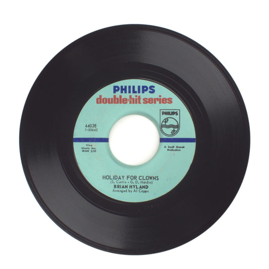 Brian Hyland - Holiday for Clowns; The Joker Went Wild - Vinyl Record 45 RPM 7"