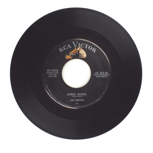 Jim Reeves - Anna Marie; Everywhere You Go - Vinyl Record 45 RPM 7"