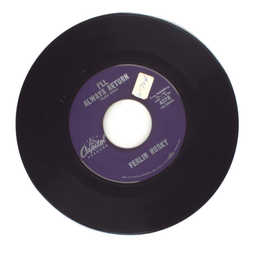 Ferlin Husky - I'll Always Return; Black Sheep - Vinyl Record 45 RPM 7"